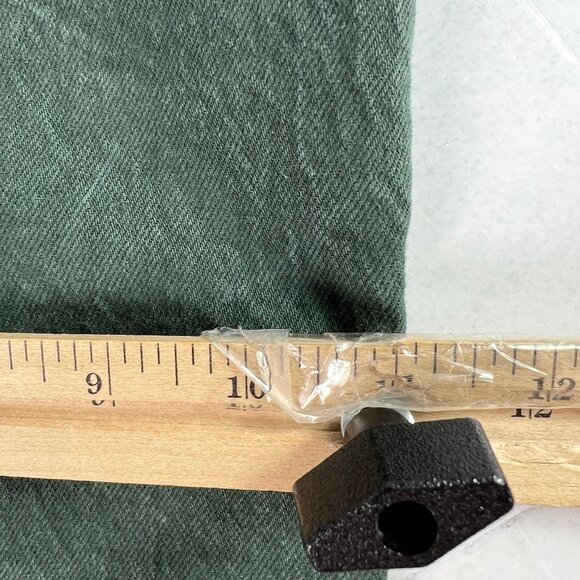 Abercrombie Fitch Jeans Womens 31x32* 90s Straight High Rise Green Denim Tag 30L - Picture 14 of 16